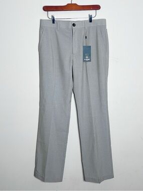 G-Mac Men’s Golf Grey Luxe Melange Lightweight Performance Pants NWT Size 30/30